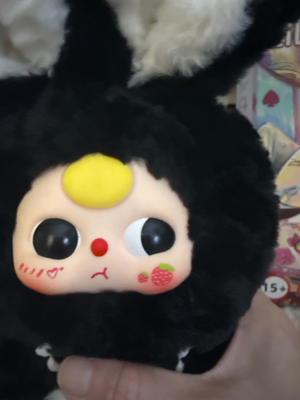 Baby Three Black Bunny Plush Blind Box Doll w/ Box